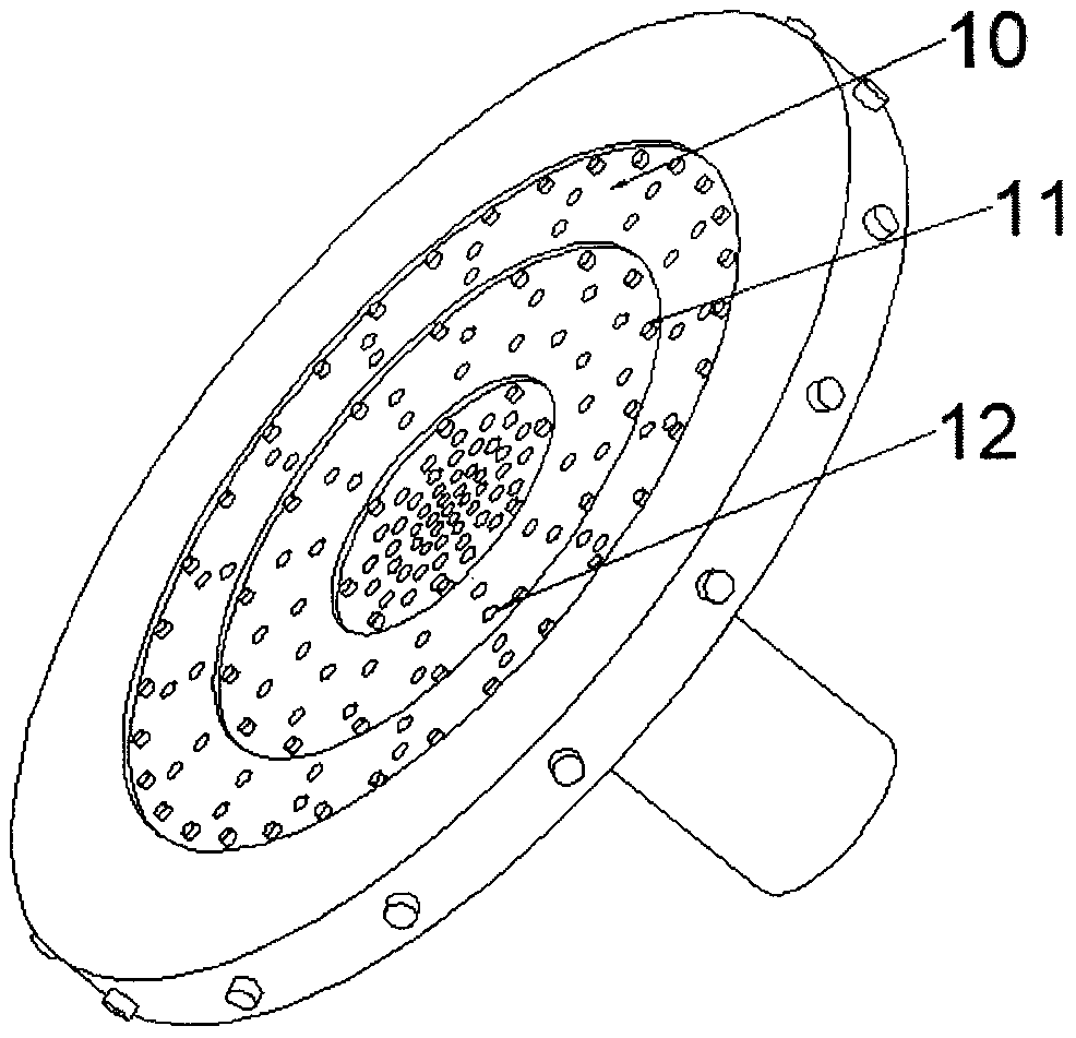 Microcell resistivity measurement device based on pseudo measured value method, and result display method