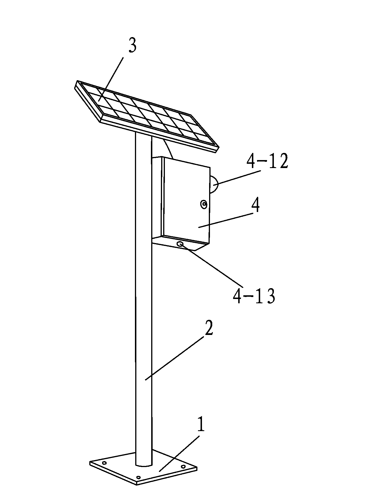 Forest fire detection device