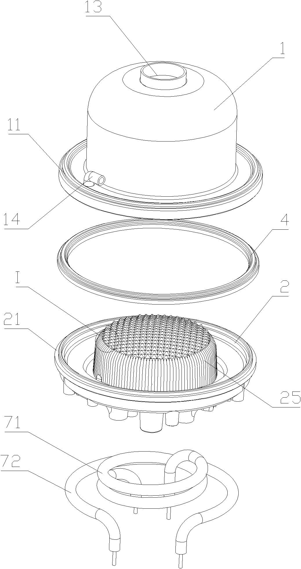 Vaporization pot