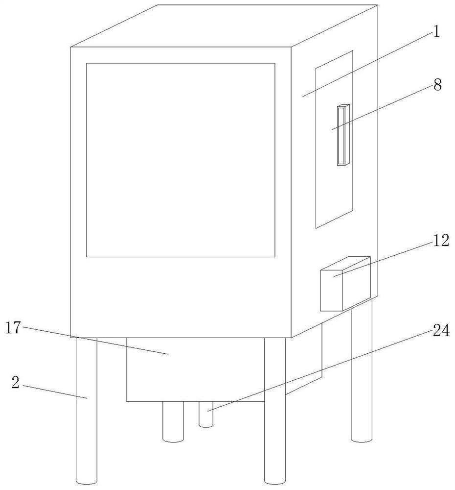 Shot blasting and sand blasting cleaning device