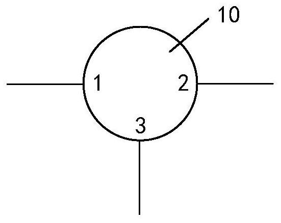 Power output circuit and microwave heating device