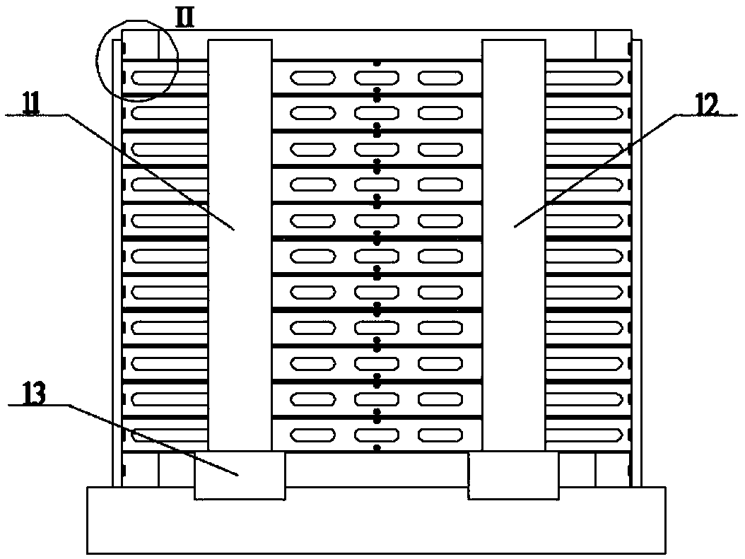 Modular adsorption bed for enhanced mass transfer