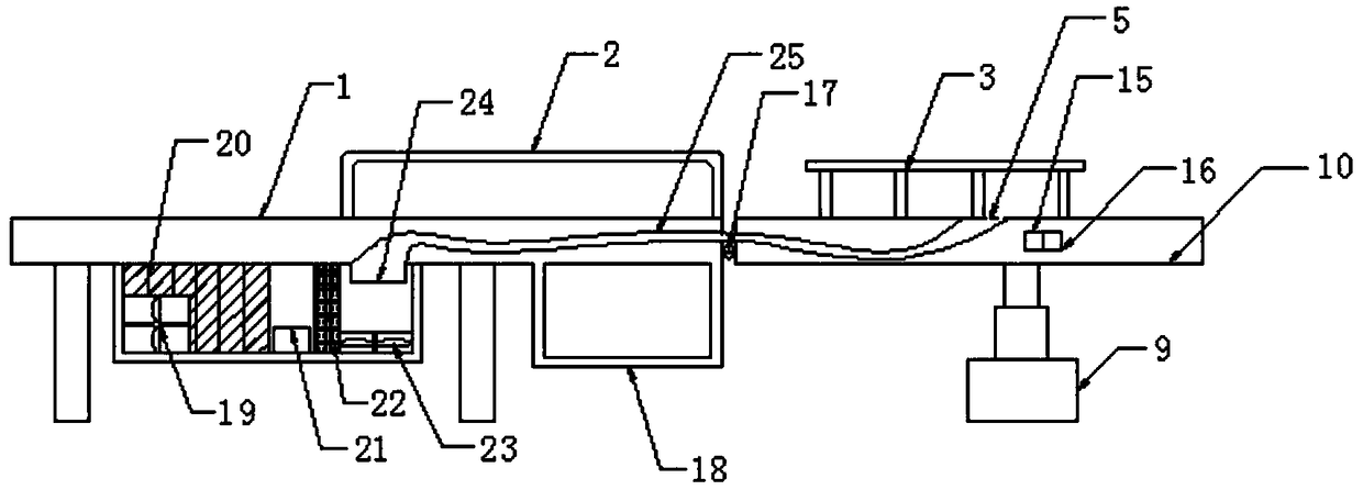 Multifunctional gynecological nursing bed