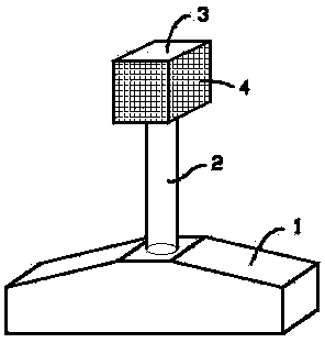 Pressure intensity sensing type wind power monitor