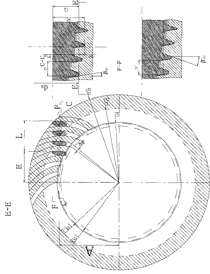 Methods for designing and manufacturing double-lead linear contact bias worm drive