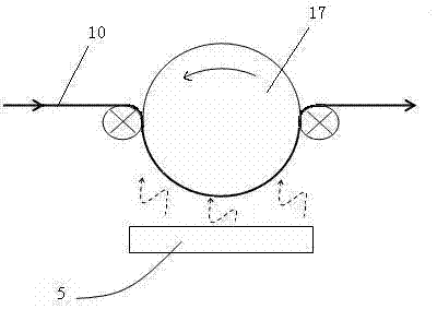 Fiber spreading printing system