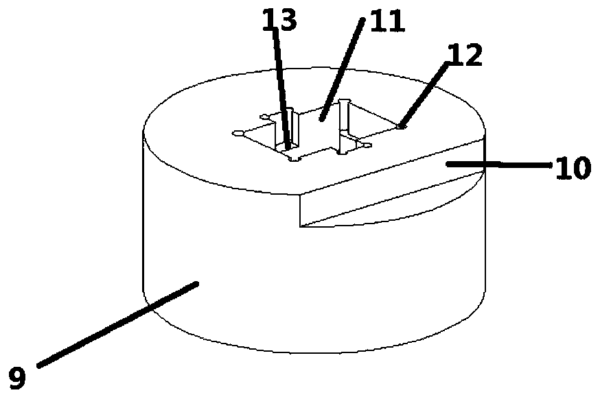 Free hook face prism positioning design and machining method