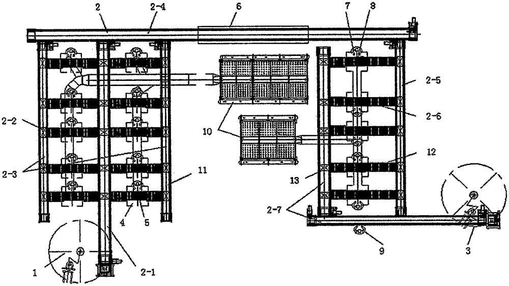 Modifying and washing automatic assembly line system for china sanitary ware green bodies