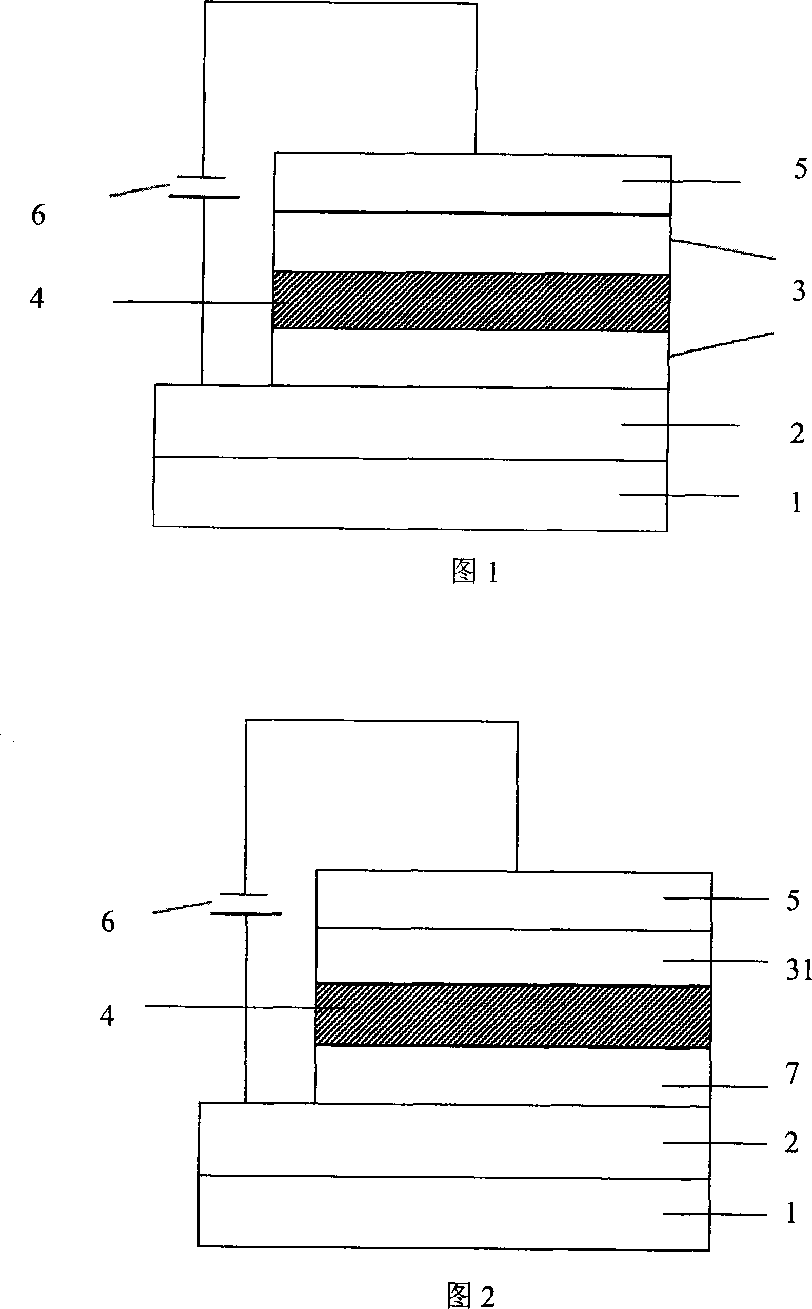 Novel electroluminescent device and method for producing the same