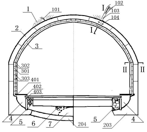 Tunnel lining self waterproof drainage system