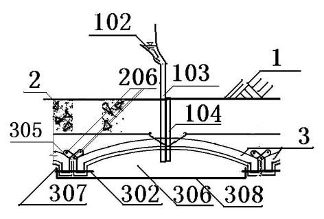 Tunnel lining self waterproof drainage system