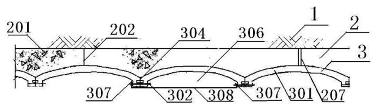 Tunnel lining self waterproof drainage system