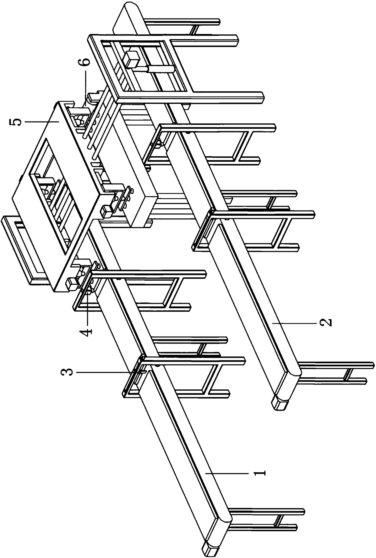 Rubber diaphragm automatic detection and diaphragm-folding device and method