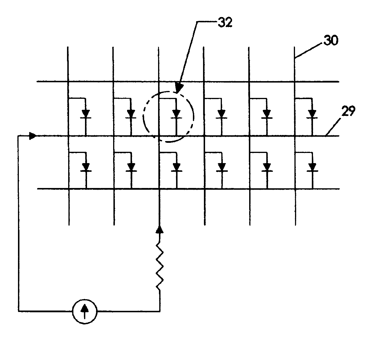 Pixel structure with optimized subpixel sizes for emissive displays