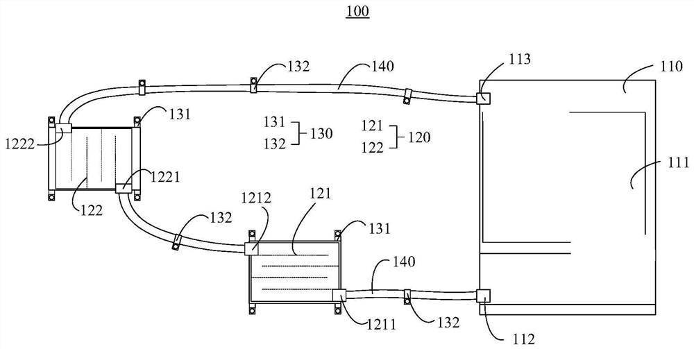 Auxiliary heat dissipation device for computer hardware