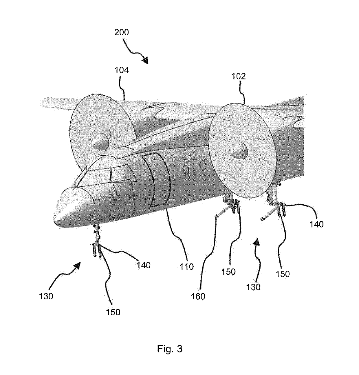 Aircraft for take off and landing on water and on land