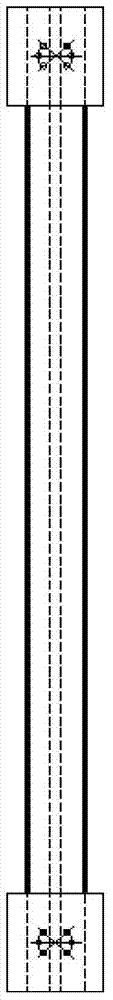 Prefabricated steel structure self-resetting module based on support energy dissipation