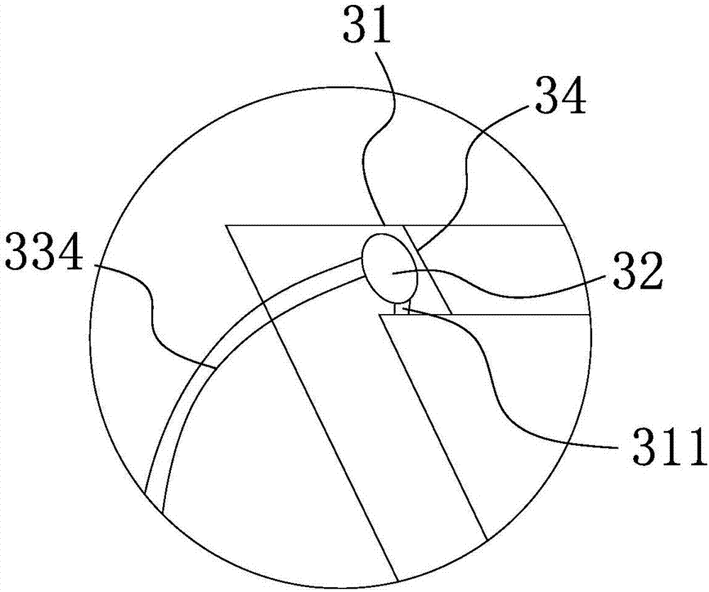 Lad urine collecting barrel structure