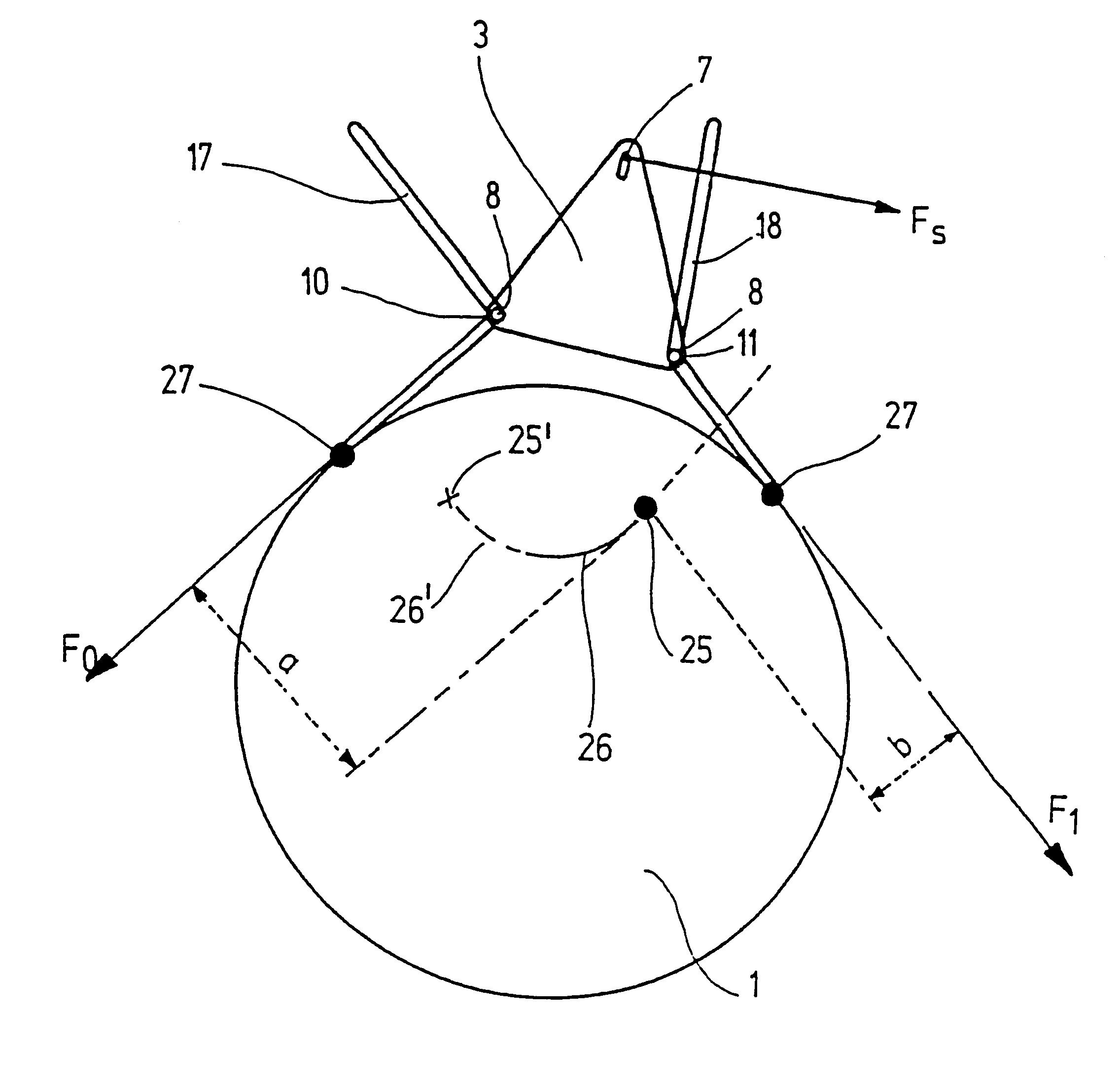 Friction-band brake