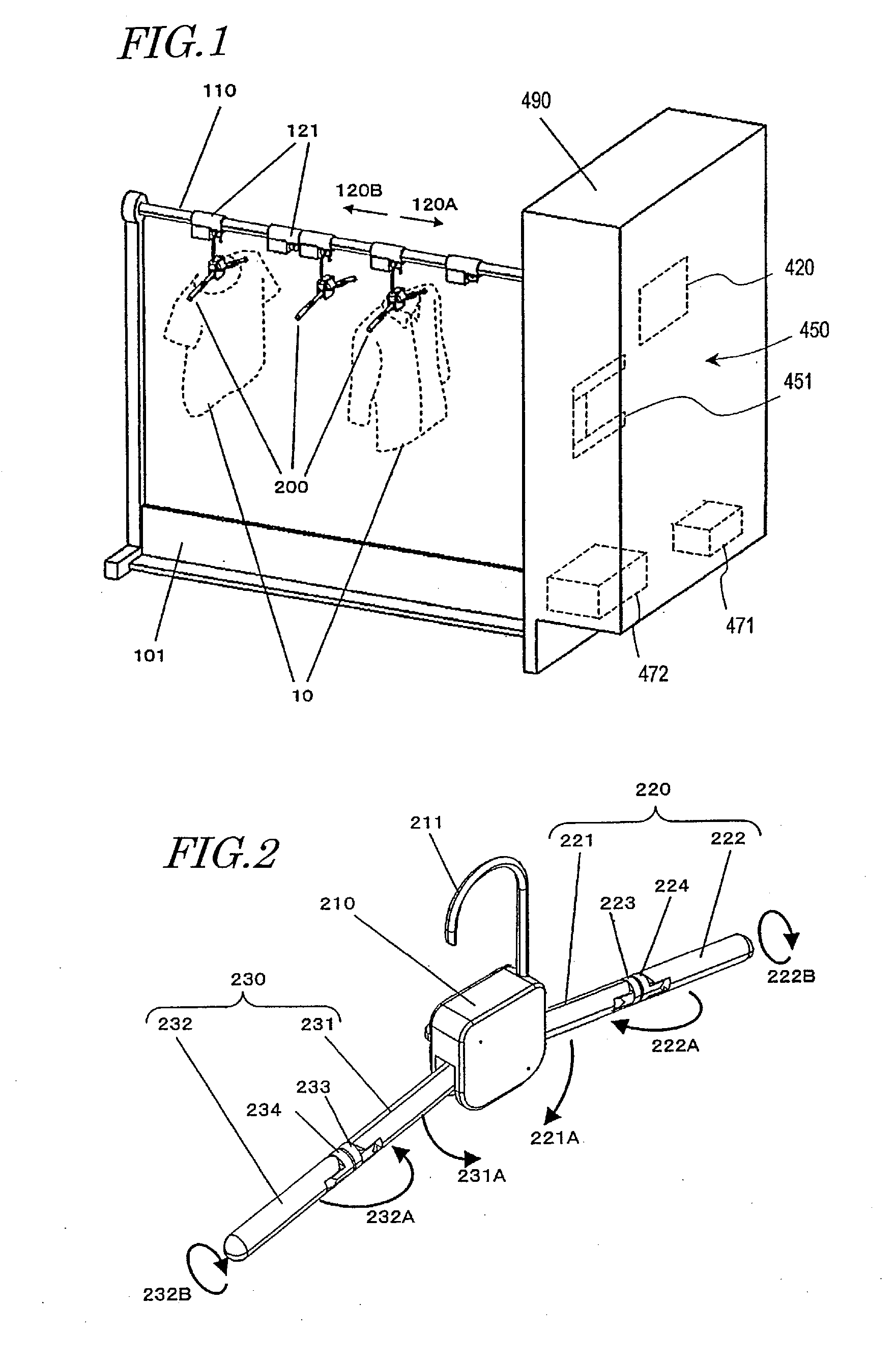 Hanger and clothes folding machine