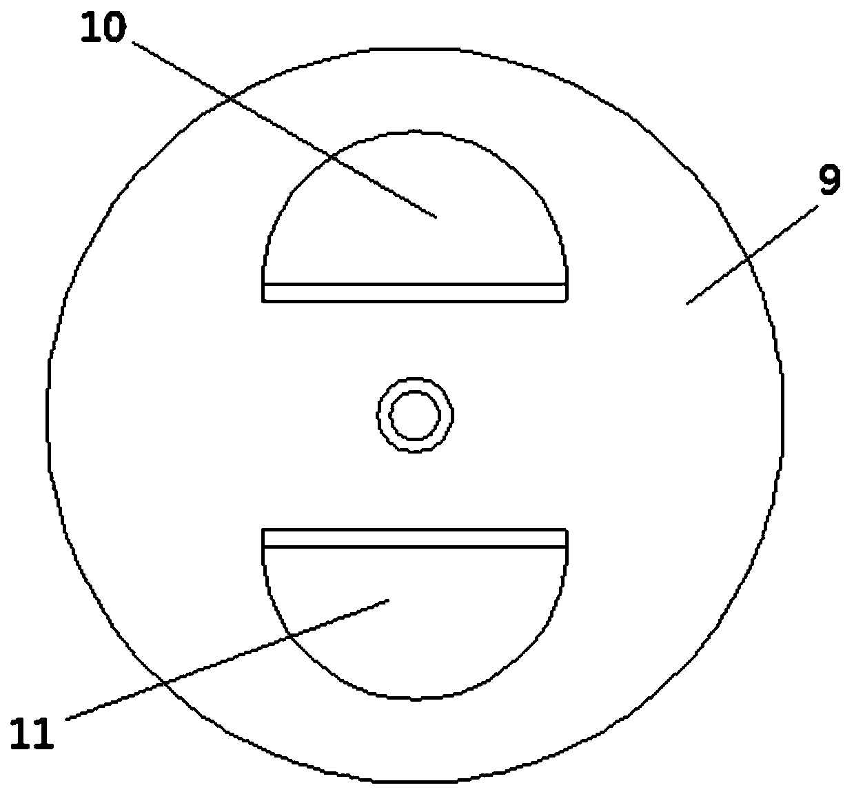 Grinding system convenient to feed and discharge