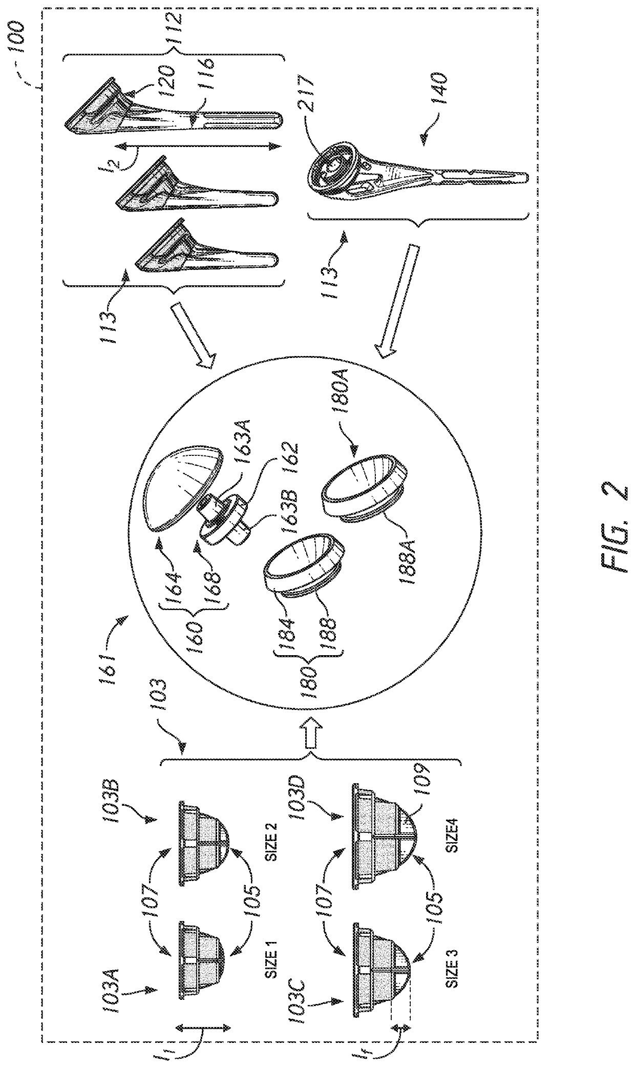 Shoulder prosthesis components and assemblies