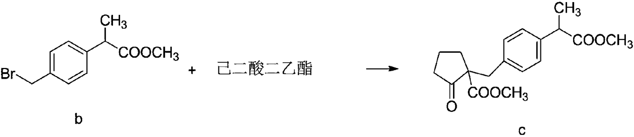 Method for synthesizing high-purity non-steroidal anti-inflammatory drug loxoprofen sodium