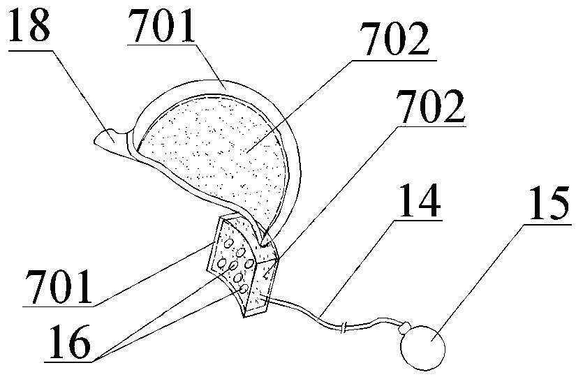 Rehabilitation training bed for stroke patients