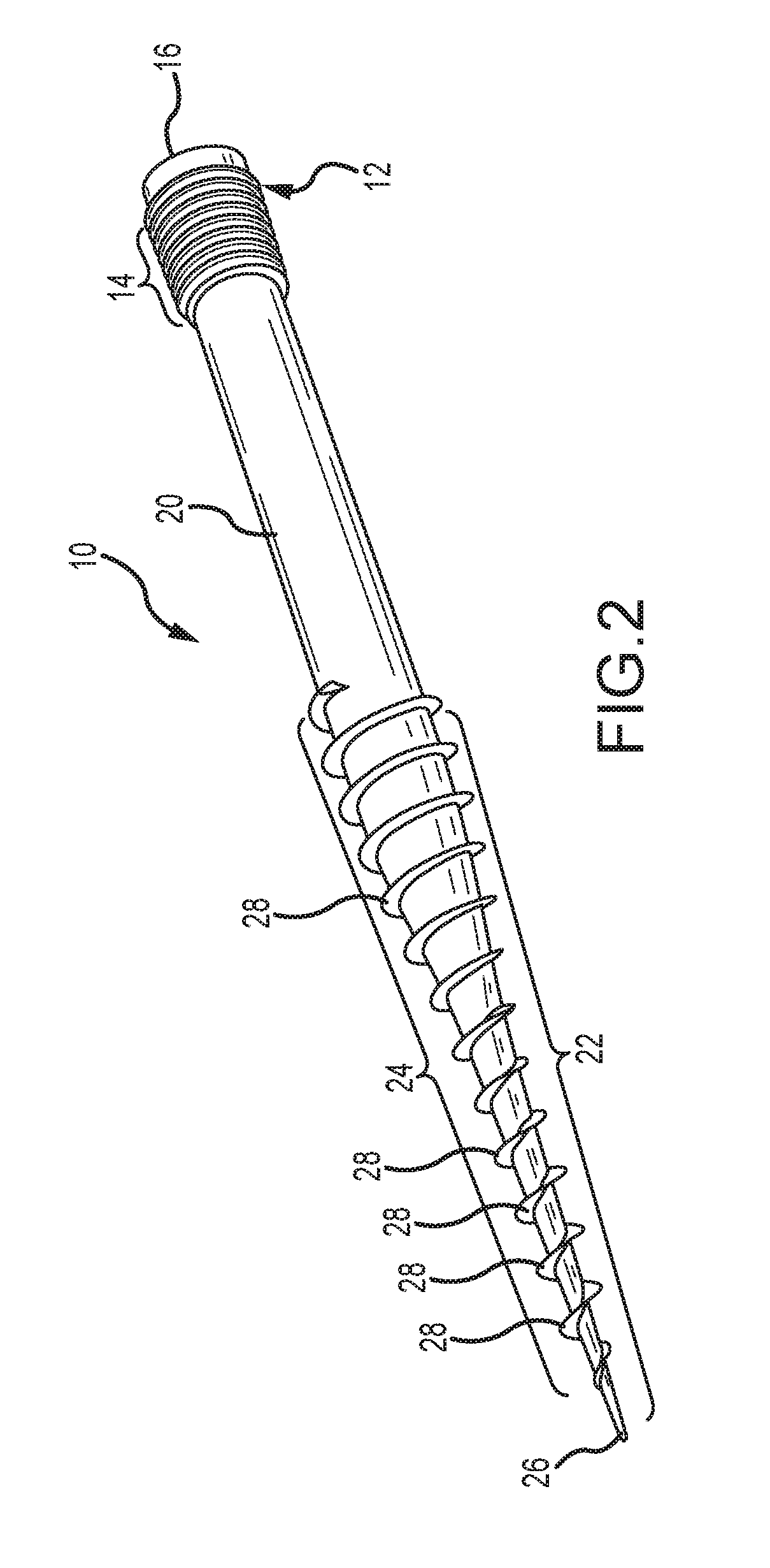 Dip fusion spike screw