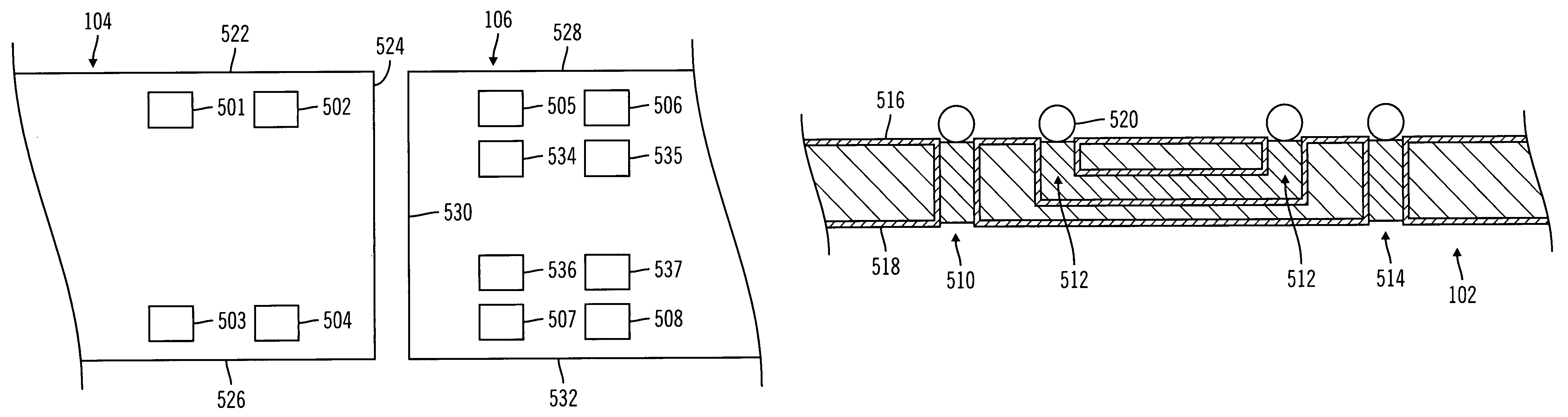 Physically highly secure multi-chip assembly