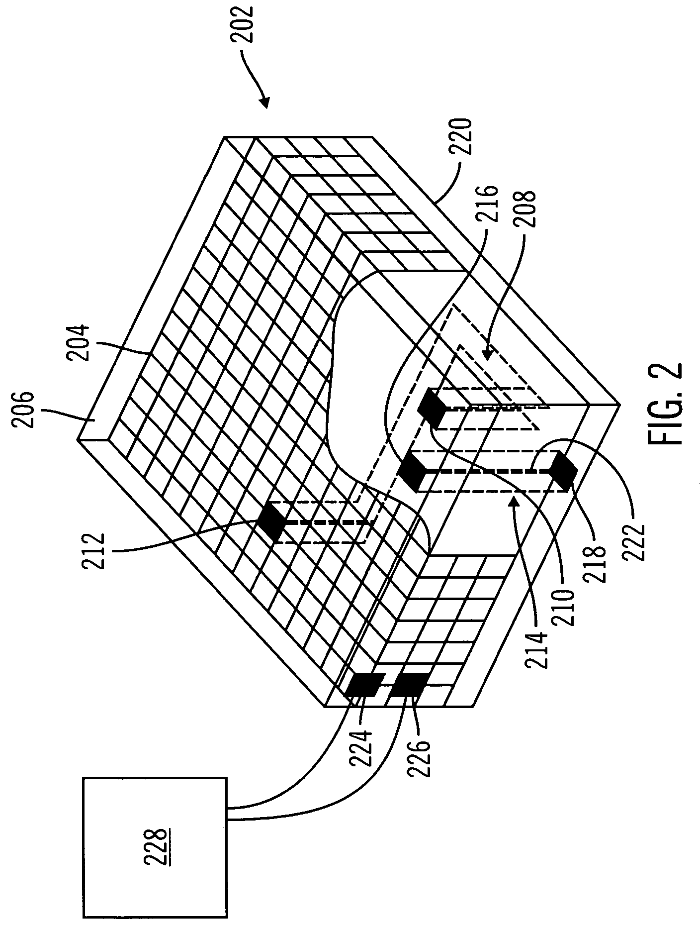 Physically highly secure multi-chip assembly