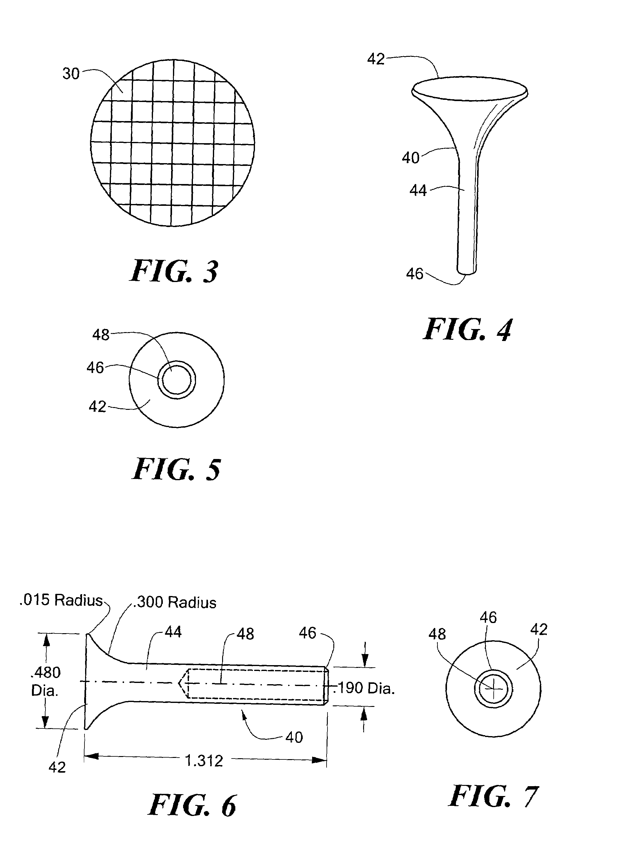 Containerless tissue sample collection trap