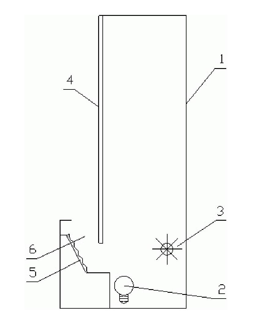 Double-layer flame electric fireplace