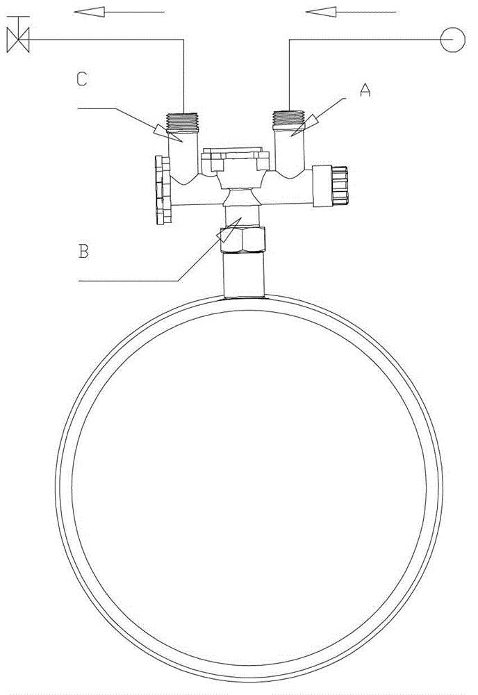 Leakproof device for water storing container