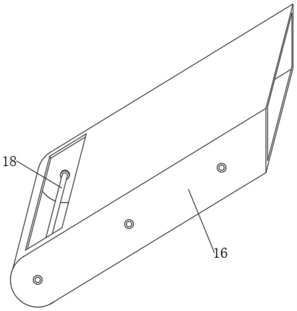 Easy-to-maintain branch and leaf cleaning device for forest maintenance