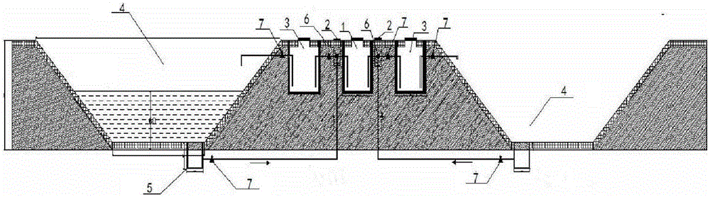 Lorry cooling tank for expressway service areas