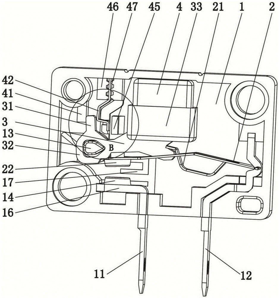 Assistant-returning magnetic approximate switch