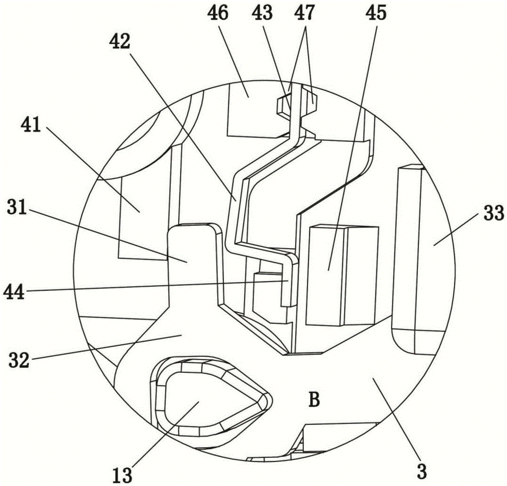 Assistant-returning magnetic approximate switch