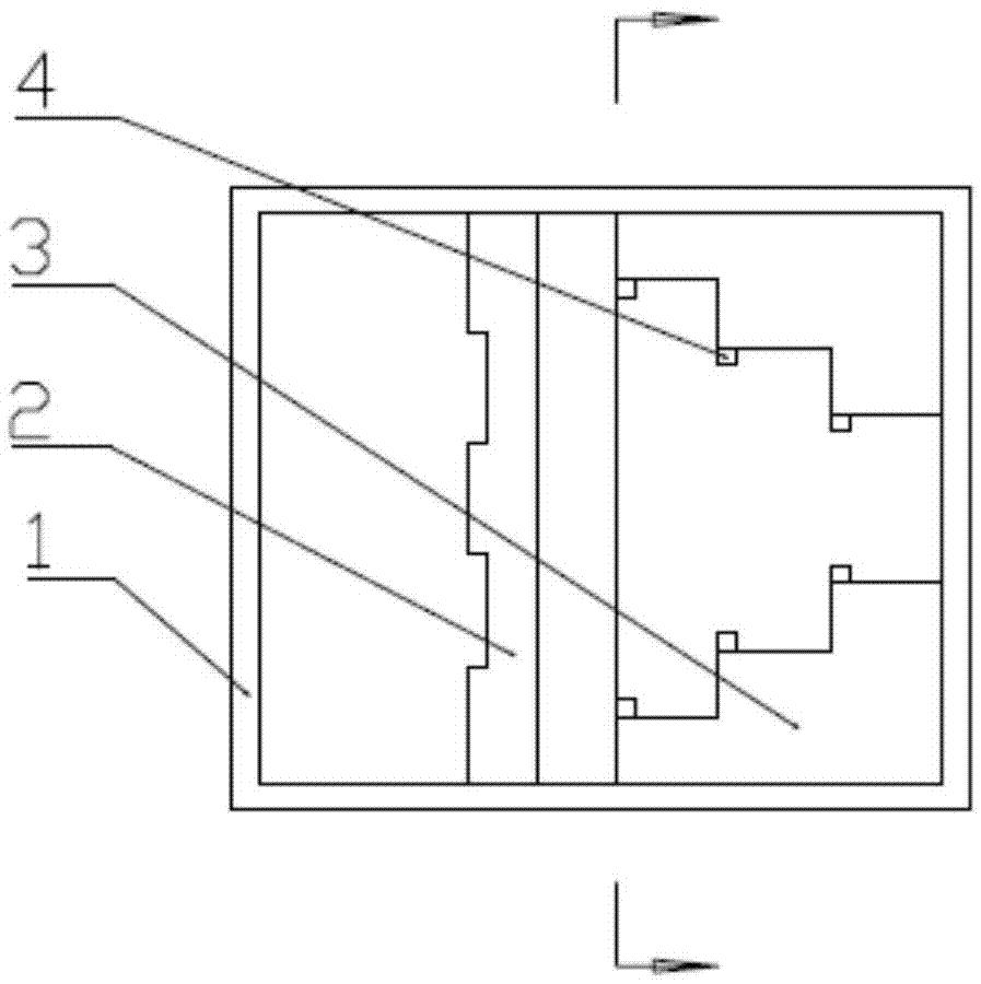 Braize decoupling combustor for improving flow division performance and concentration and combustion method