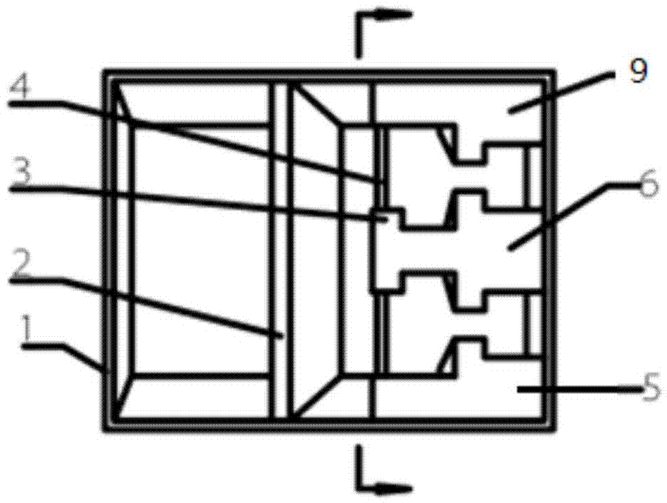 Braize decoupling combustor for improving flow division performance and concentration and combustion method