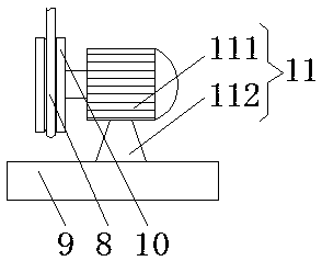 Pesticide spraying device for orchard