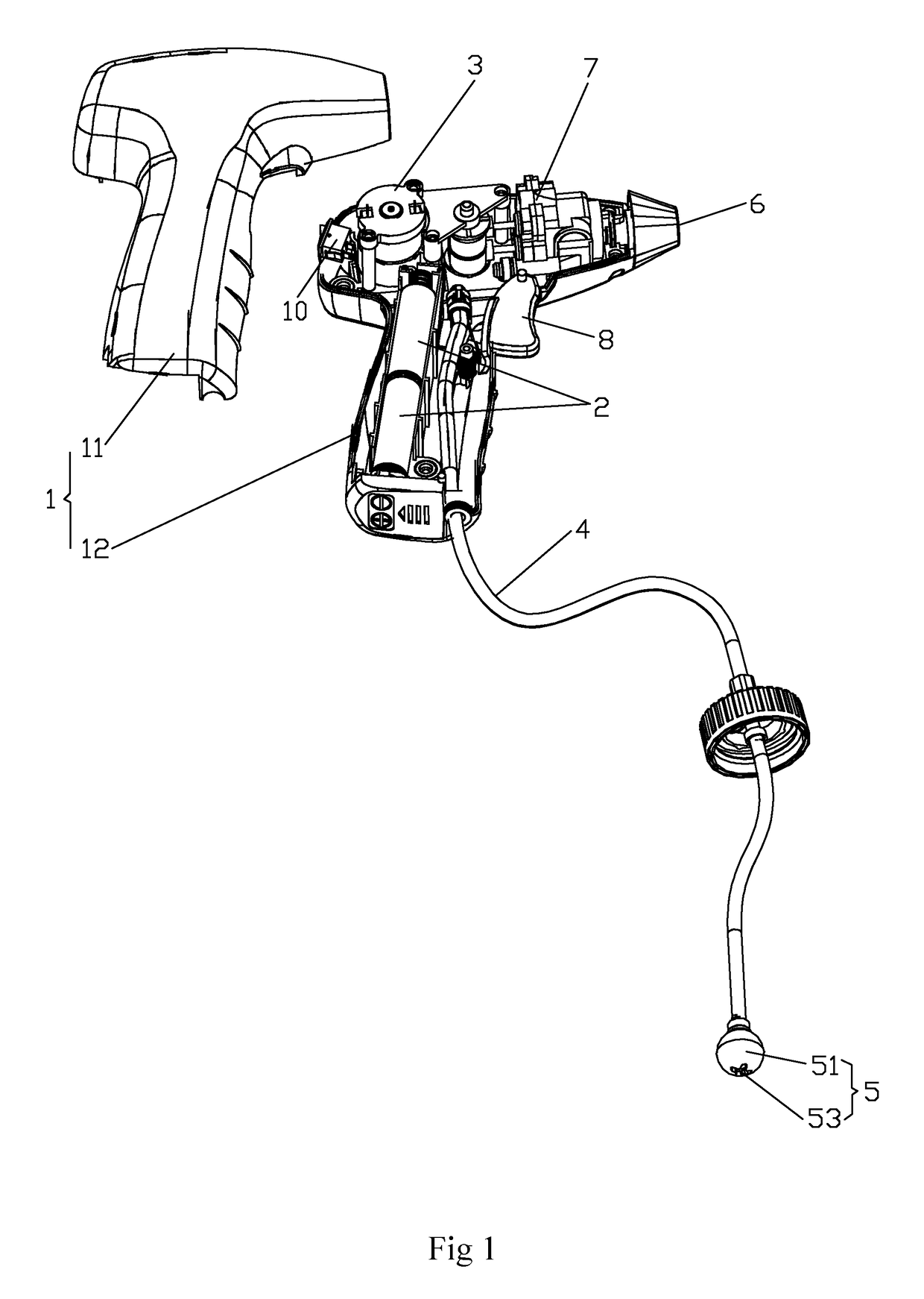 Diaphragm pump sprayer