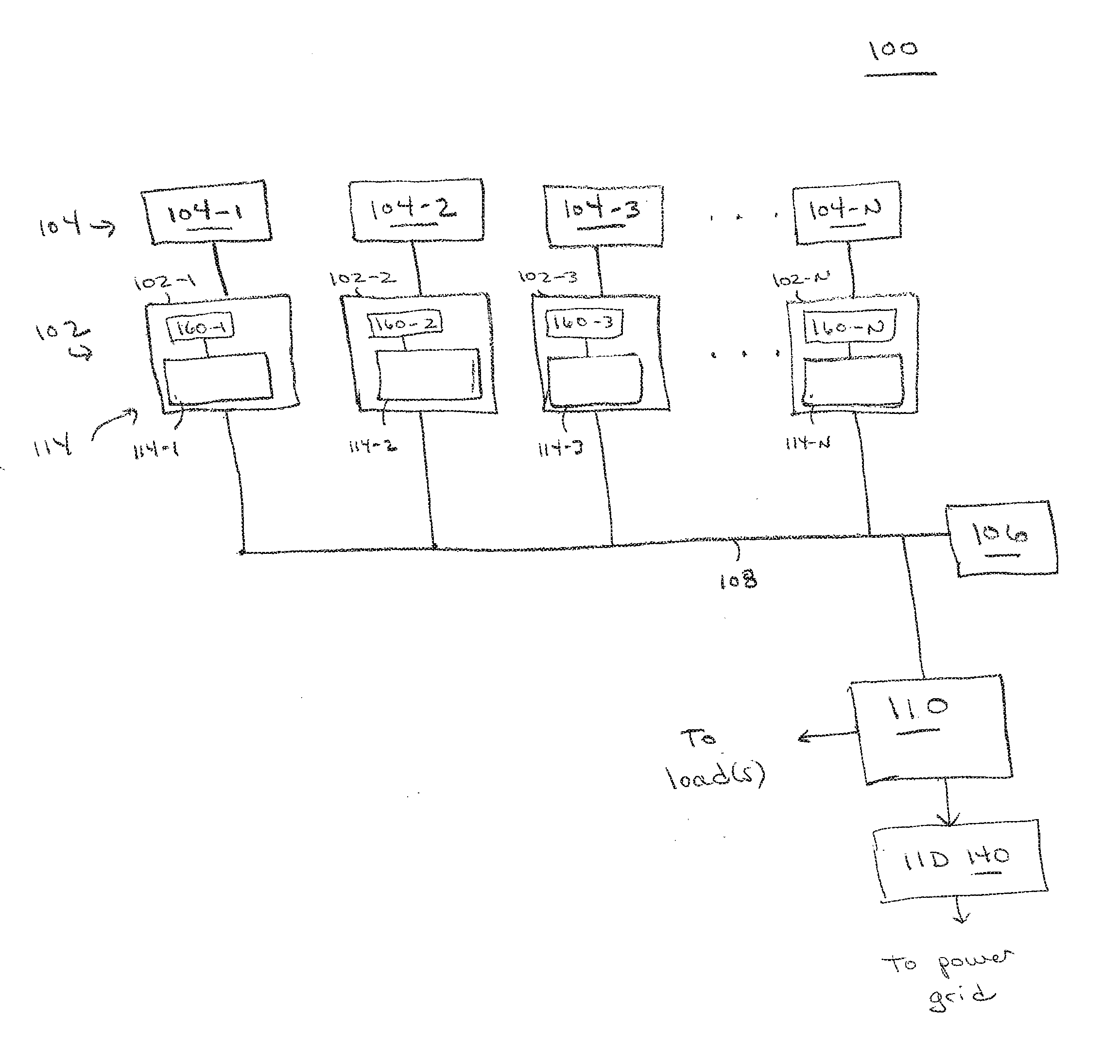 Method and apparatus for time-domain droop control with integrated phasor current control