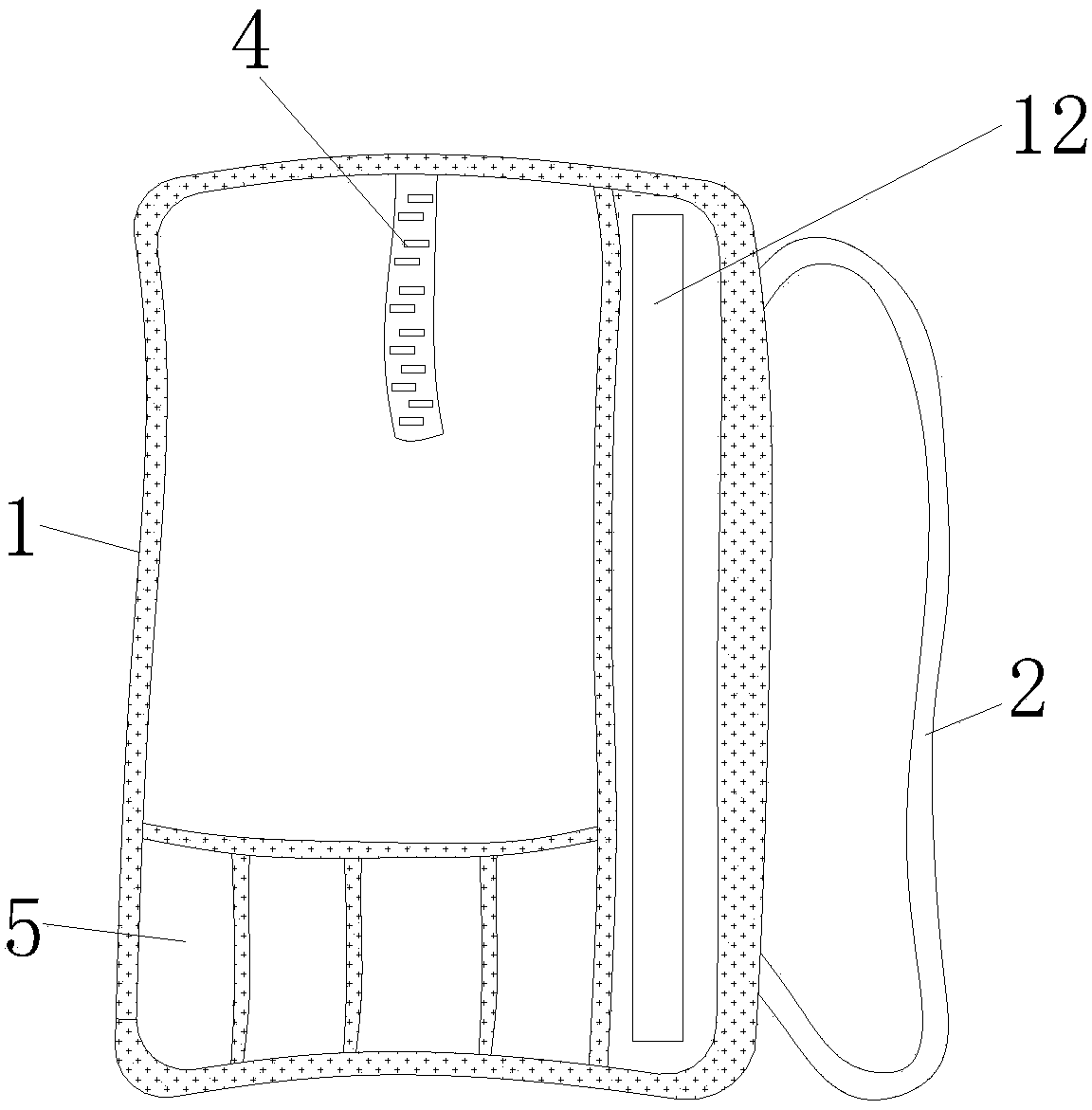 Backpack having fall-preventing function and facilitating pet carrying