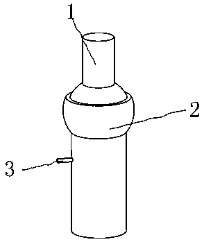 Support self-locking device in medical field