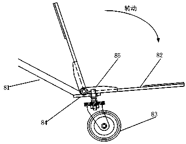 Motor tractor with limit function