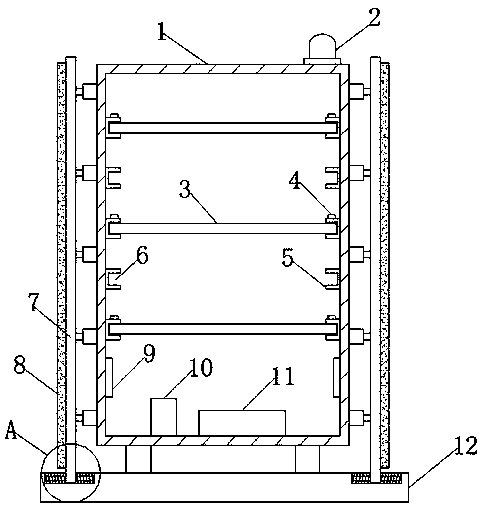 Anti-collision outdoor electrical cabinet