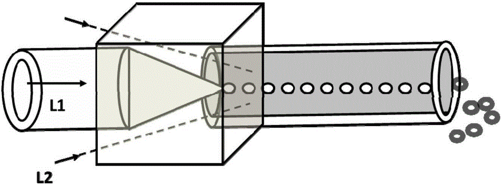 Vanillin microcapsule droplets and preparing method thereof