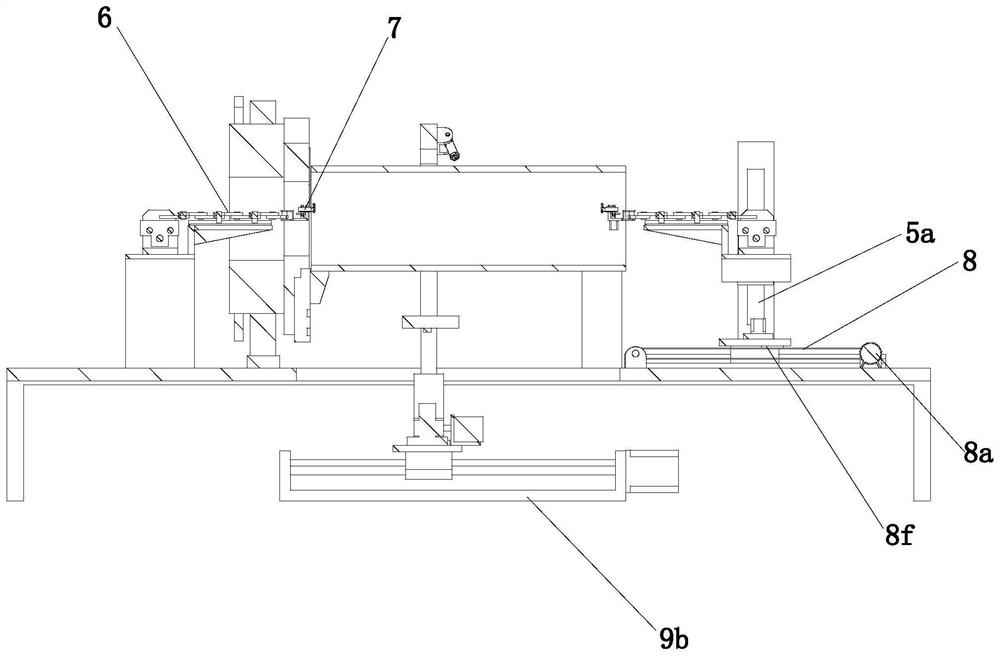 Working method of automatic spraying machine for inner and outer walls of steel pipe
