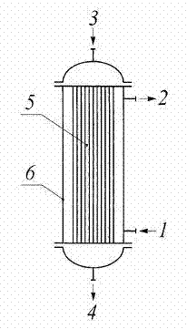 Process for producing synthetic liquid hydrocarbons and reactor for fischer-tropsch synthesis